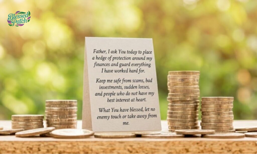 Prayer for Financial Protection
