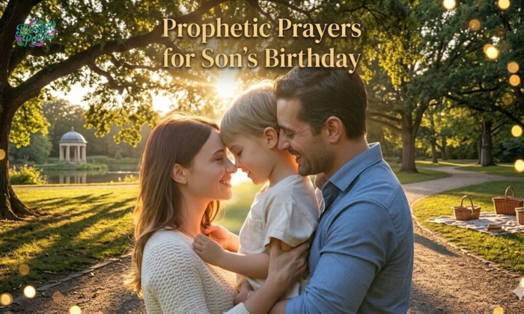 Prophetic Prayers for Son's Birthday