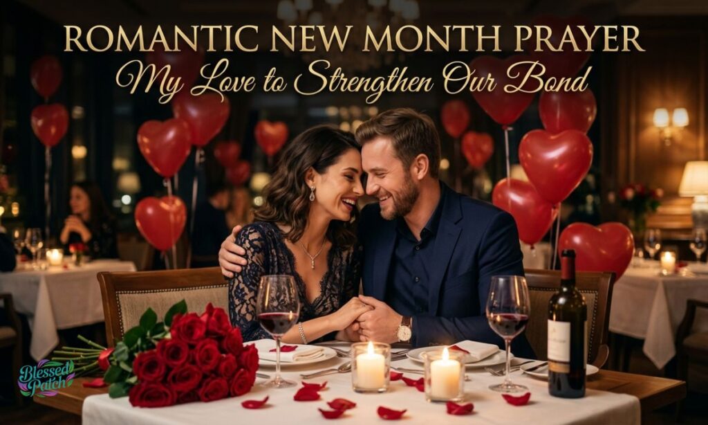 Romantic New Month Prayer My Love to Strengthen Our Bond