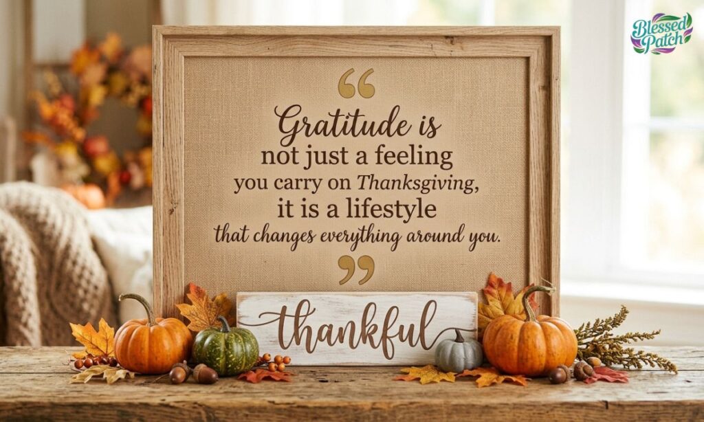 Thanksgiving Blessings Quotes