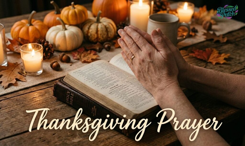 Thanksgiving Prayer