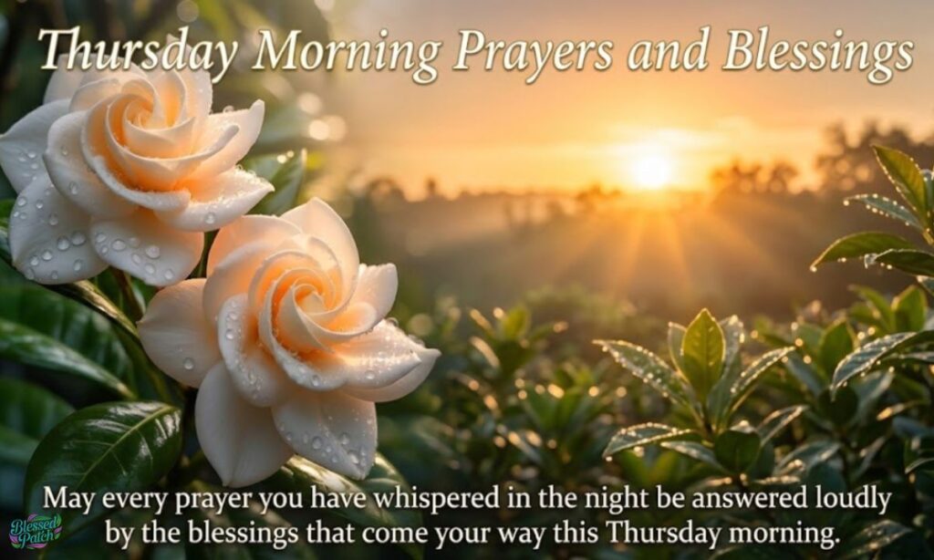 _Thursday Morning Prayers and Blessings