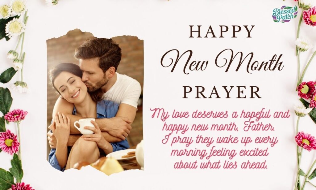 new month prayer for my love