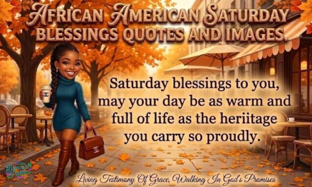 African American Saturday Blessings Images and Quotes