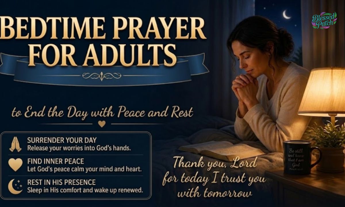 Bedtime Prayer For Adults