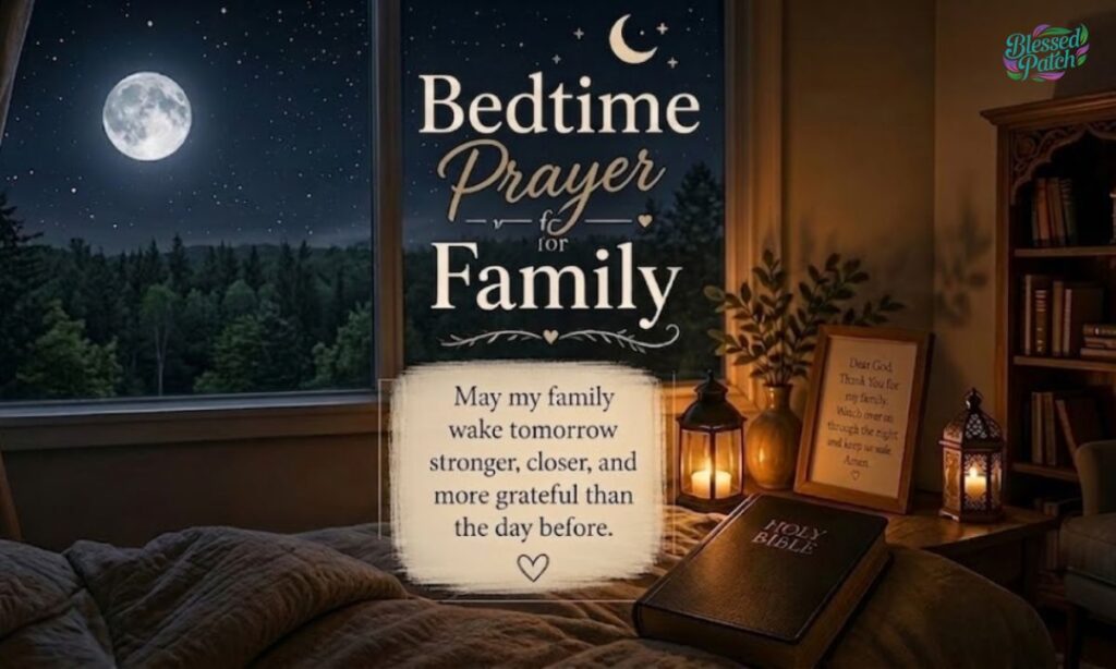 Bedtime Prayer for Family