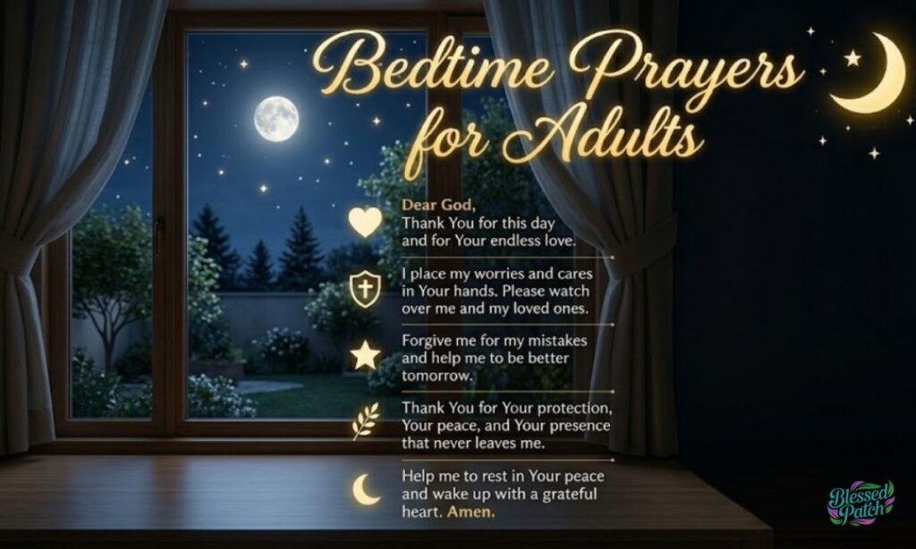 Bedtime Prayers for Adults