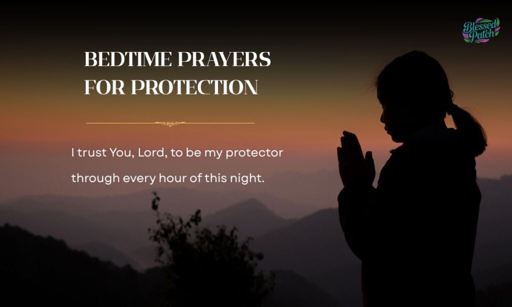 Bedtime Prayers for Protection