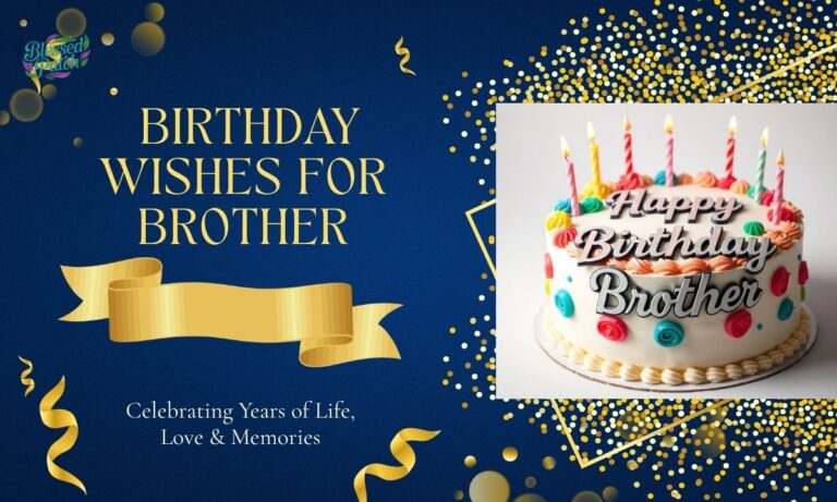 Birthday Wishes for Brother