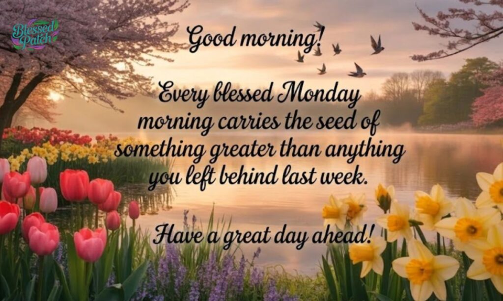 Blessed Monday Morning Quotes