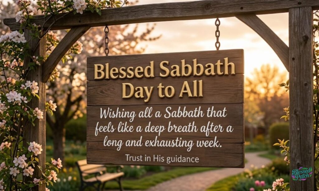 Blessed Sabbath Day