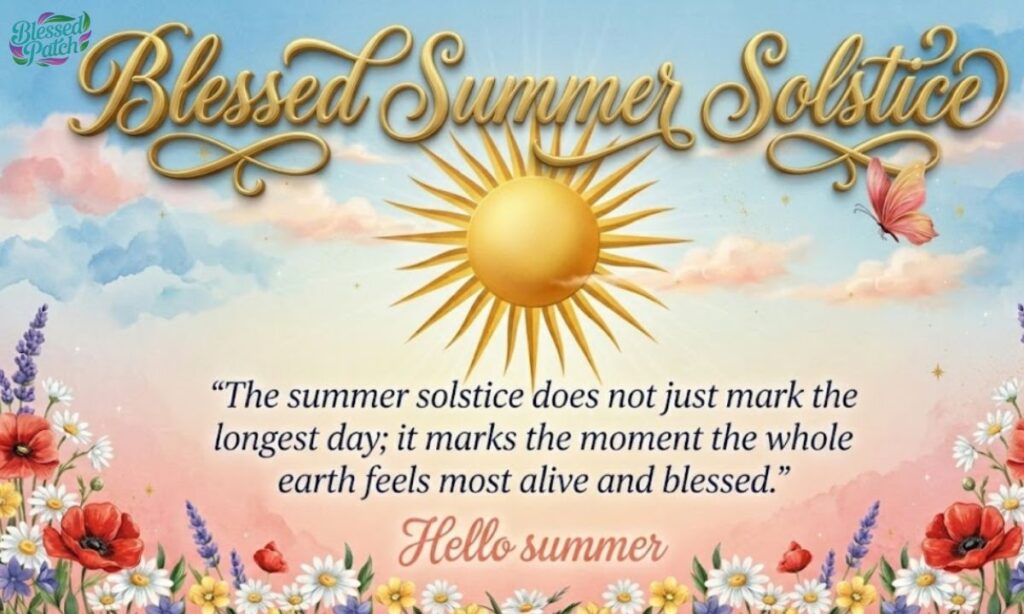 Blessed Summer Solstice Quotes
