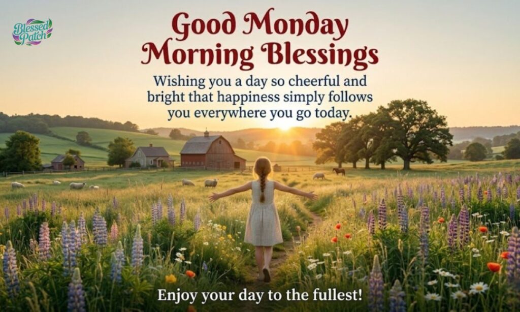Good Monday Morning Blessings