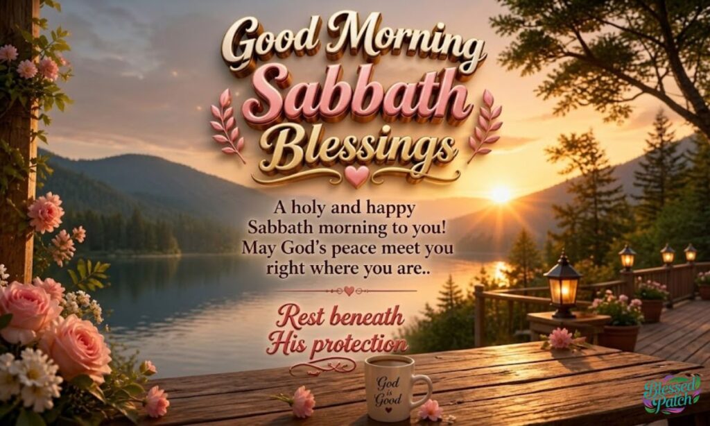 Good Morning Sabbath Blessings