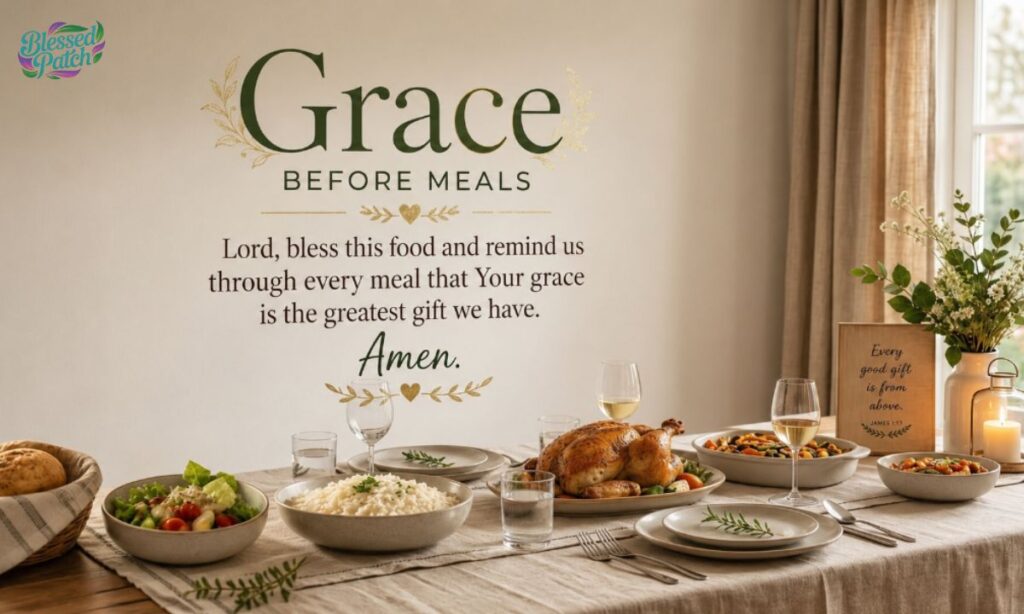 Grace Before Meals