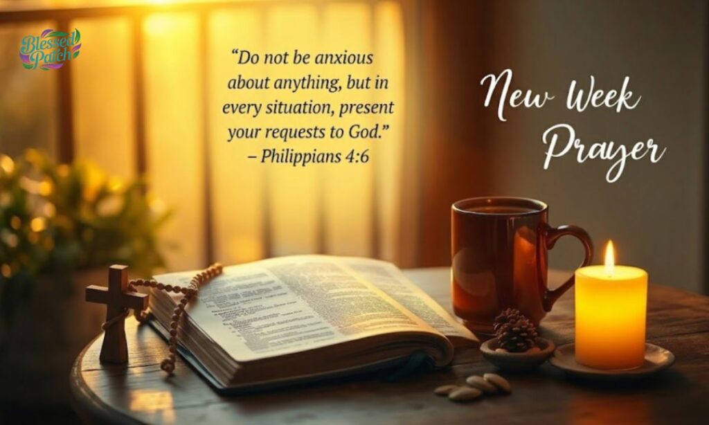 Happy New Week Prayers with Bible Verse