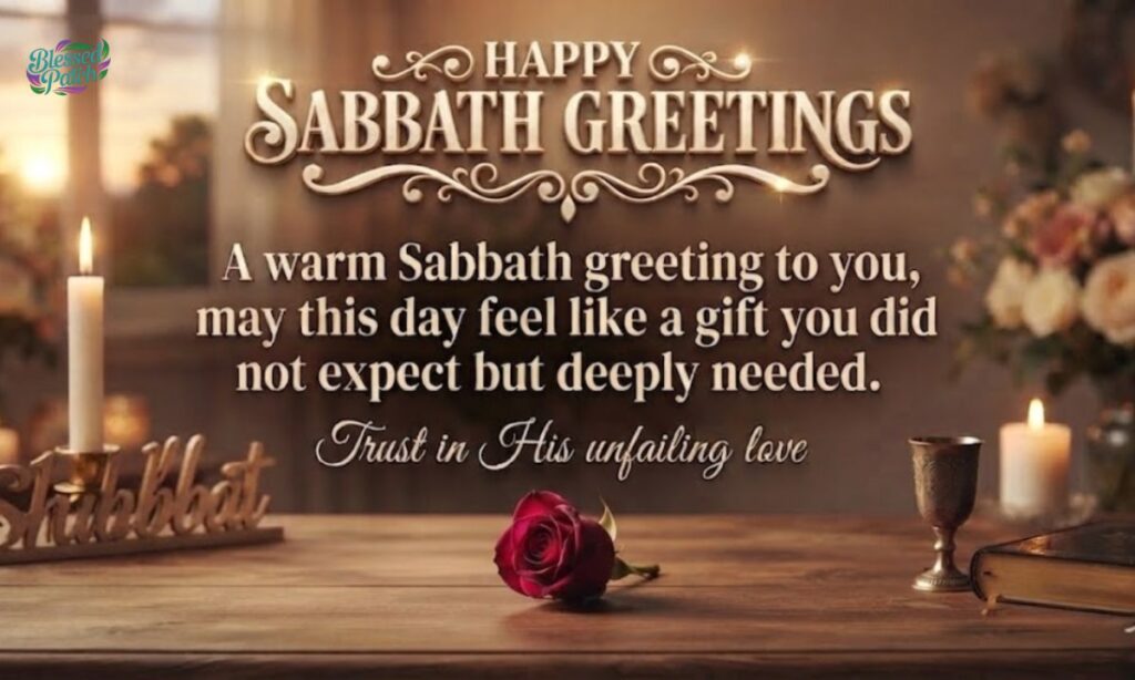 Happy Sabbath Greetings