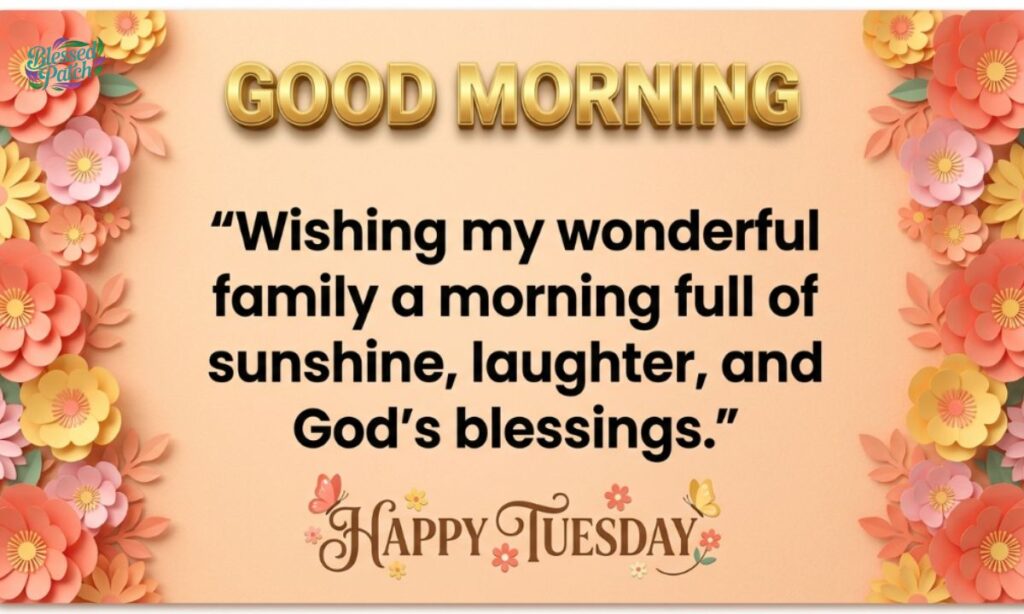 Happy Tuesday Good Morning