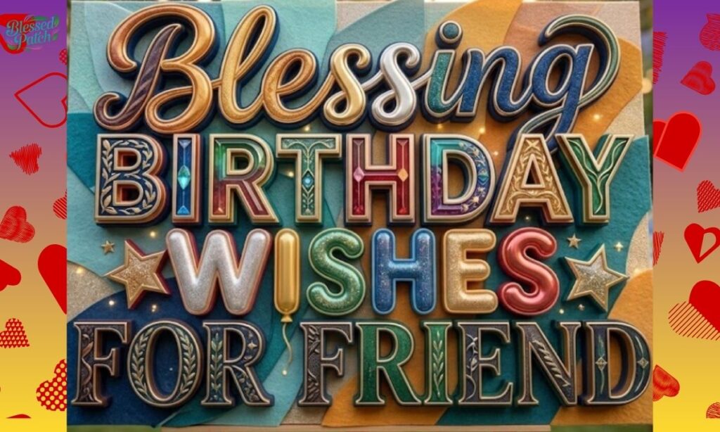 Heartfelt Blessing Birthday Wishes for Friend