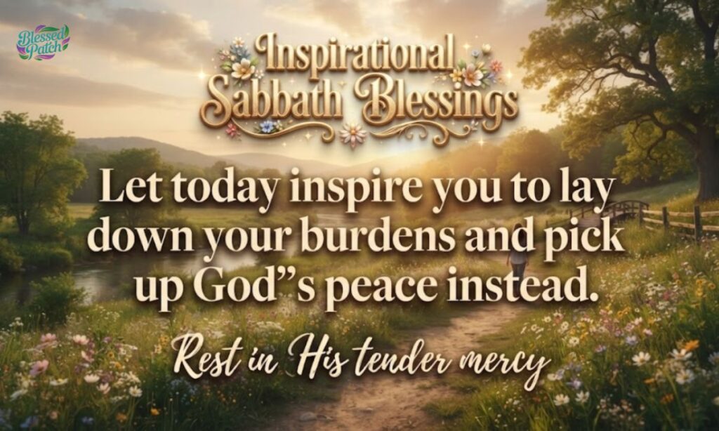 Inspirational Sabbath Blessings