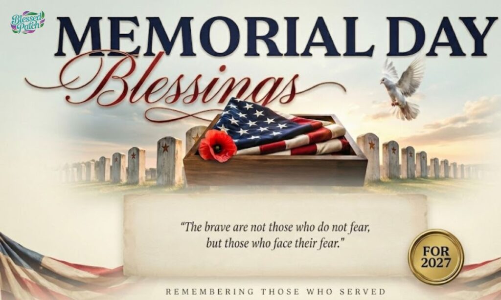 Memorial Day Blessings for 2027