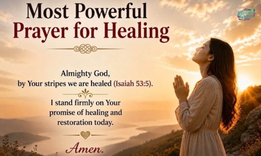 Most Powerful Prayer for Healing (1)