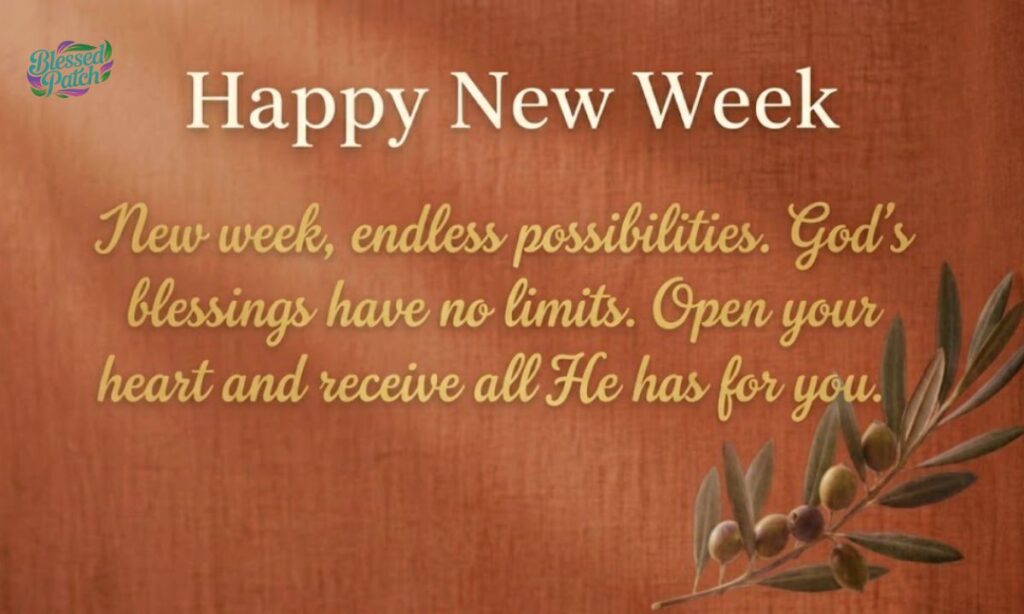 New Week Prayer Quotes
