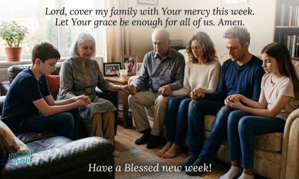 New week prayer for family