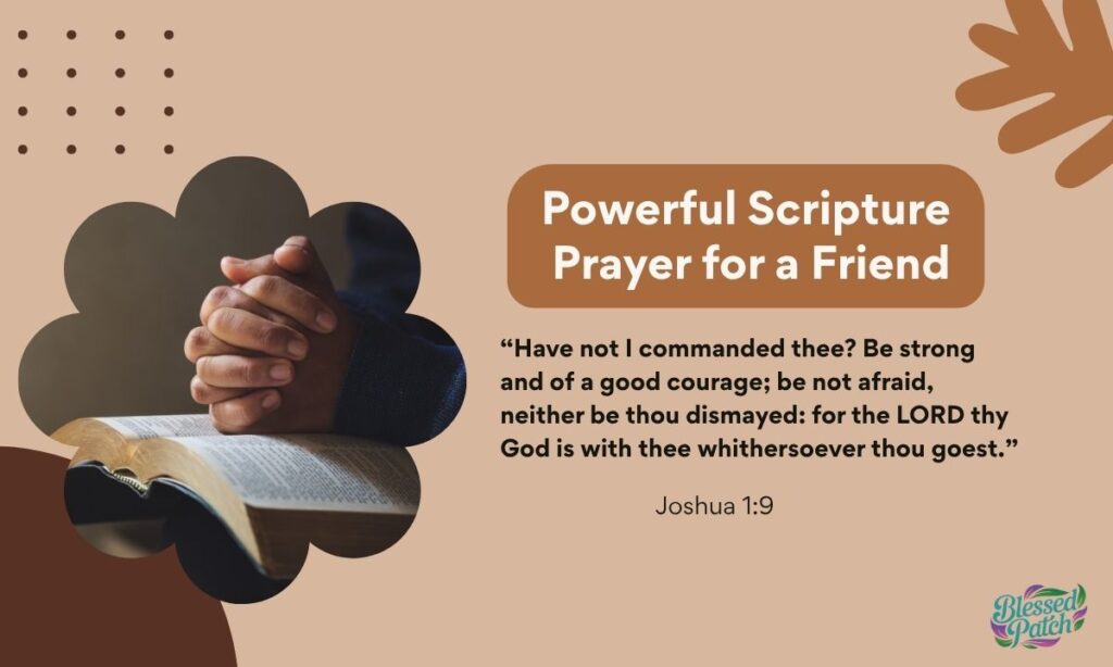 Powerful Scripture Prayer for a Friend