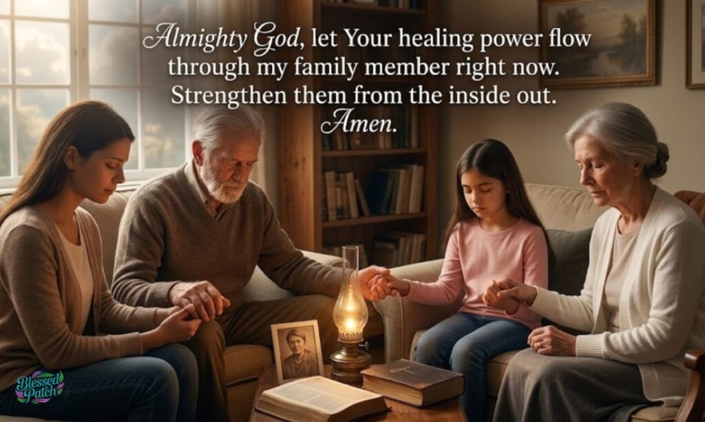 Prayer for Healing for a Family Member