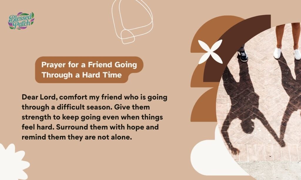 Prayer for a Friend Going Through a Hard Time