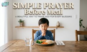 Simple Prayer Before Meal