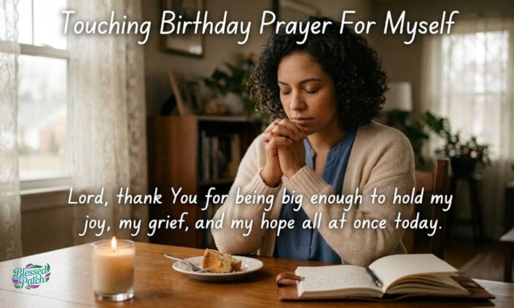 Touching Birthday Prayer for Myself
