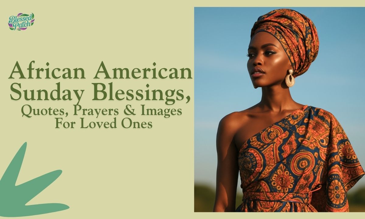 African American Sunday Blessings