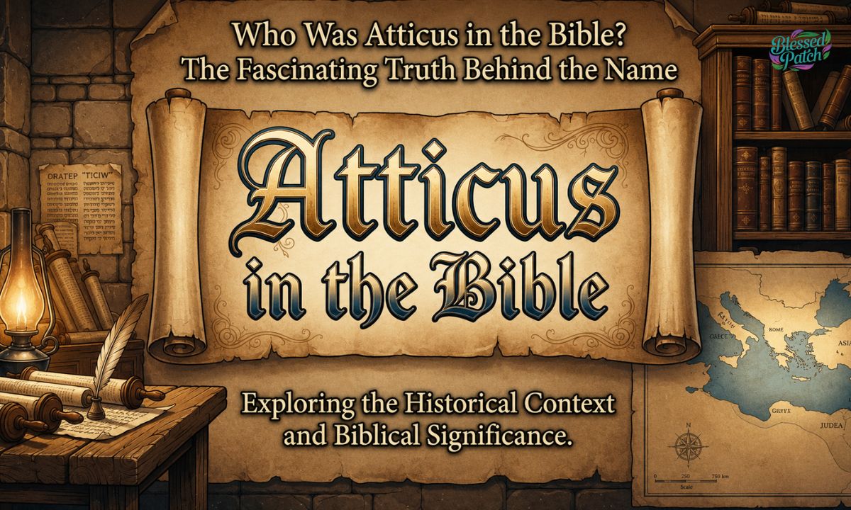 Atticus in the Bible