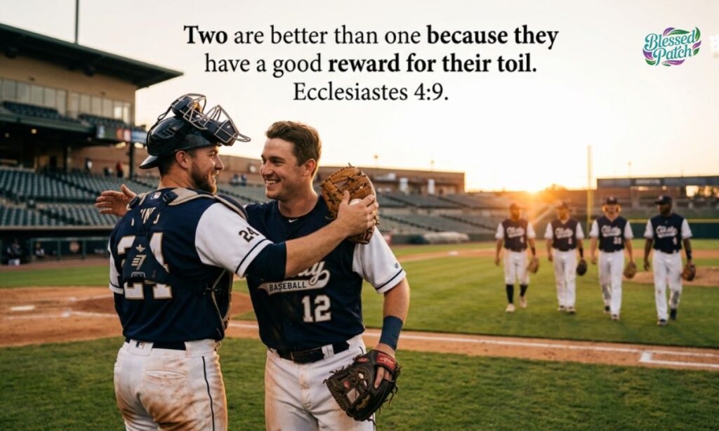 Baseball Bible Verse