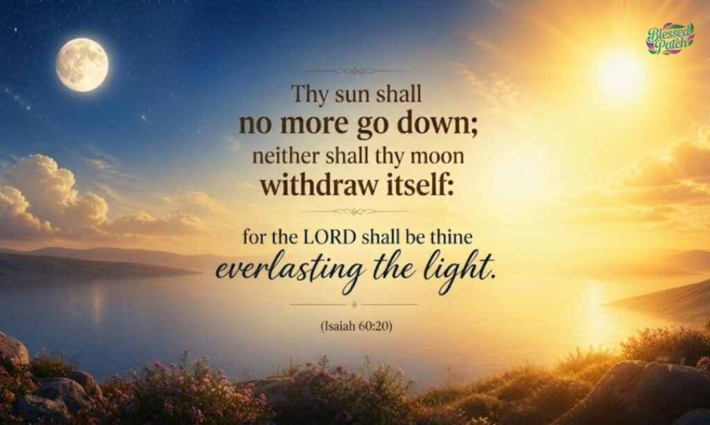 Bible Verse About Sunsets