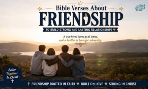 Bible Verses About Friendship