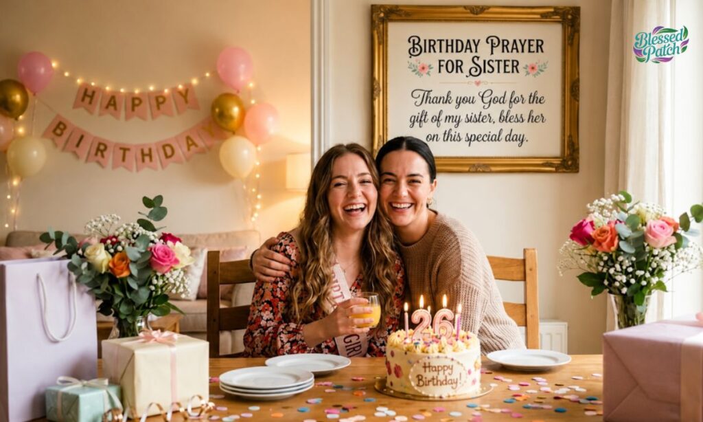 Birthday Prayer for Sister