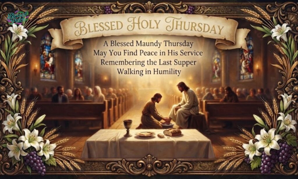 Blessed Holy Thursday