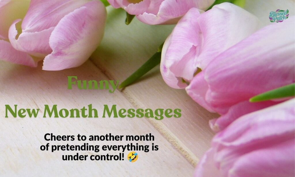 Funny New Month Messages
