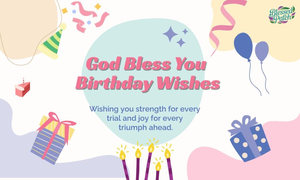 God Bless You Birthday Wishes