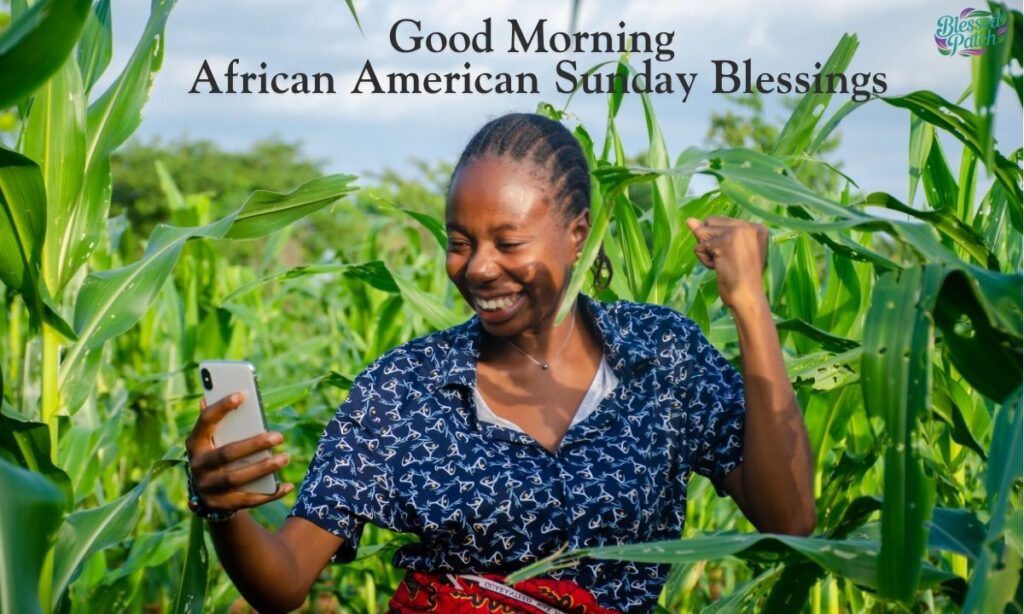Good Morning African American Sunday Blessings
