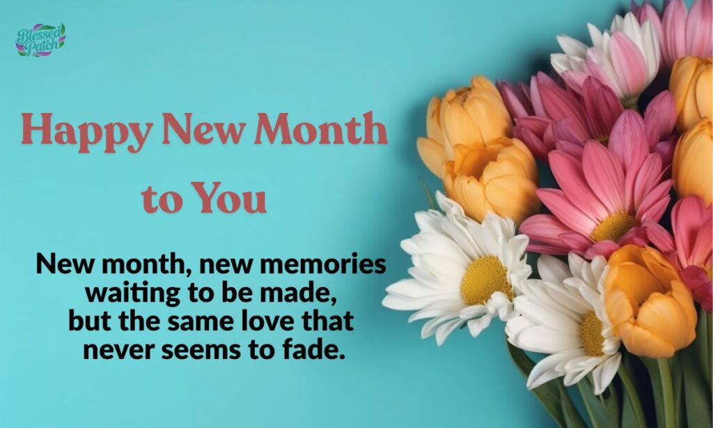 New Month Wishes to My Love
