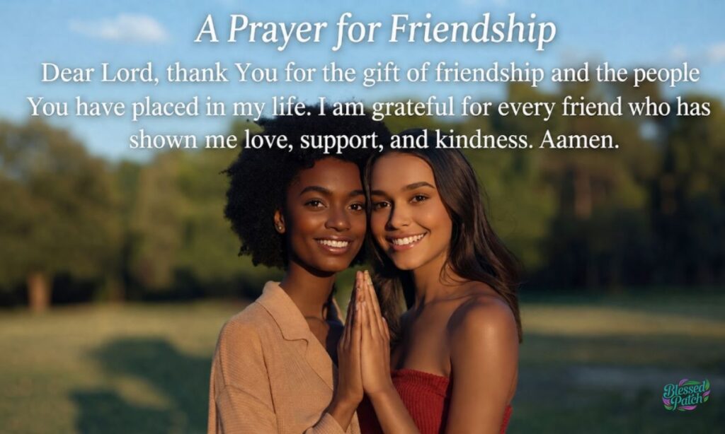Prayer for Friendship
