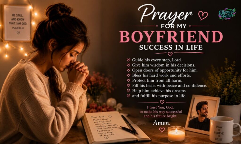 Prayer for my Boyfriend Success in Life
