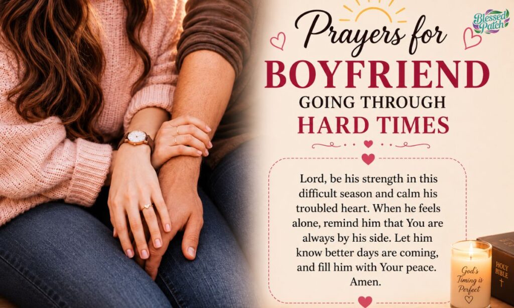 Prayers for Boyfriend Going Through Hard Times