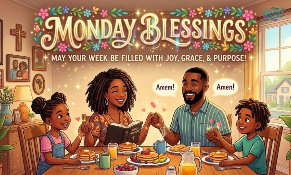 African American Monday Blessings Gif