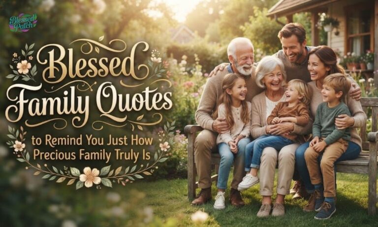 Blessed Family Quotes