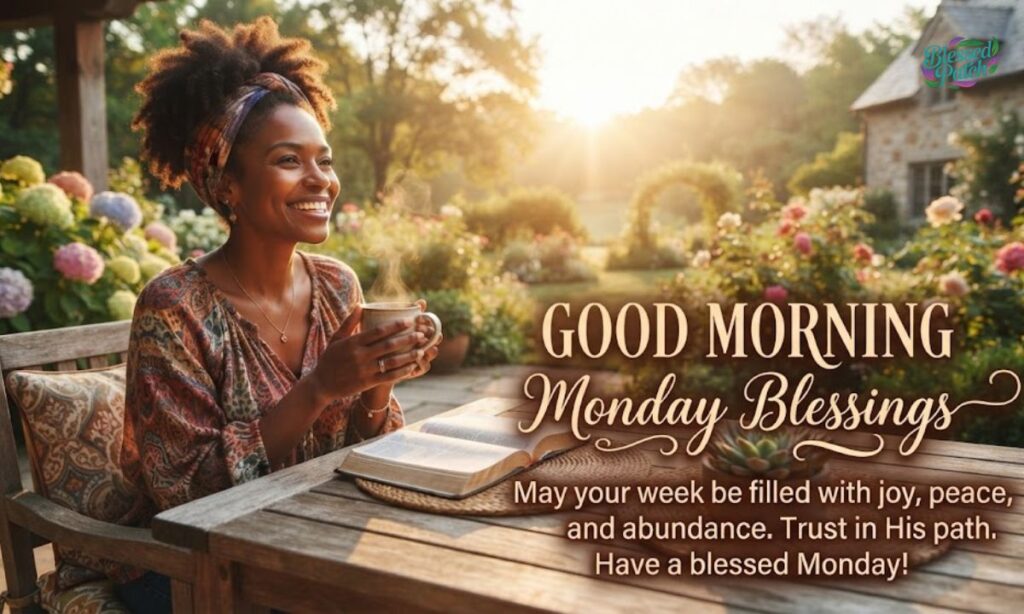 Good Morning African American Monday Blessings